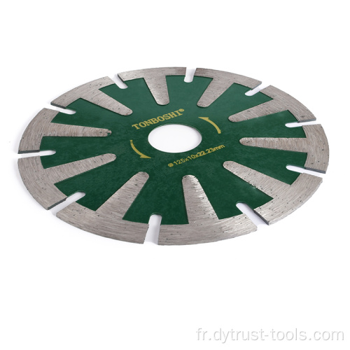 Cutter Circular Saw Blade pressé à chaud 125x22.23 mm trou en forme de toit